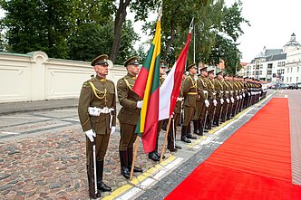 Lieutenant General Romulusz Ruszin-Szendi visits Lithuania