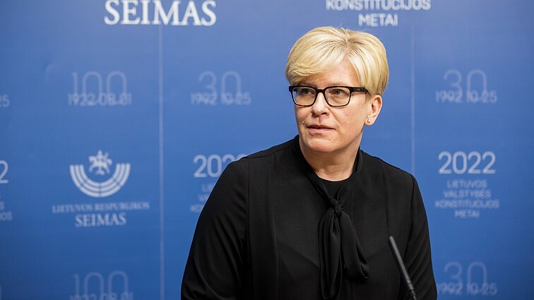 Šimonytė: jei opozicijai kyla noras interpeliuoti kas antrą ministrą, tai gal paprasčiau būtų visą Vyriausybę