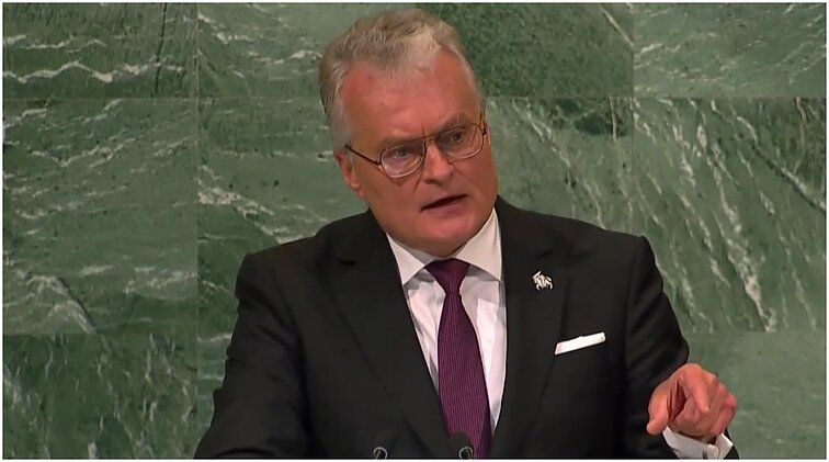 Nausėda JT: po supervalstybės kauke slepiasi imperialistinė valstybė, siekianti pavergti savo kaimynes