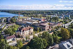 Chaimo Frenkelio vila ir buvusio odų fabriko teritorija