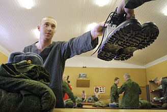 Россисйские призывники