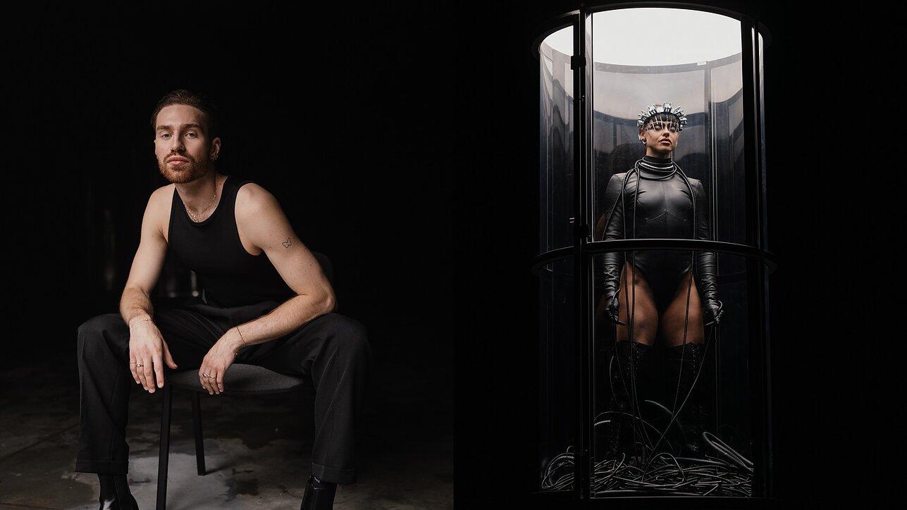 Gabrieliaus Vagelio klipo filmavimo akimirka