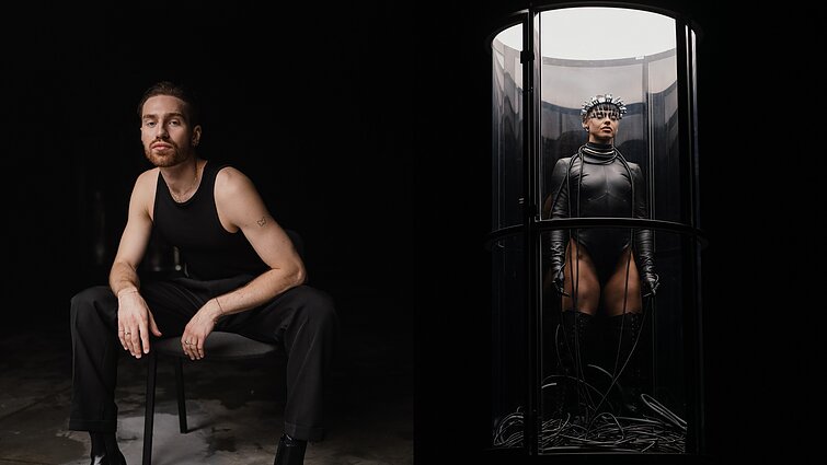 Gabrieliaus Vagelio klipo filmavimo akimirka