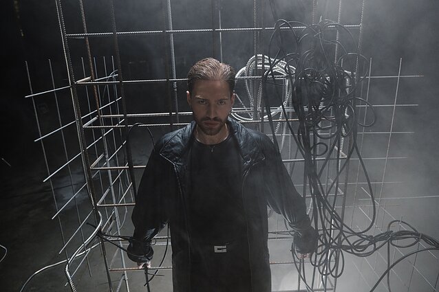 Gabrieliaus Vagelio klipo filmavimo akimirka