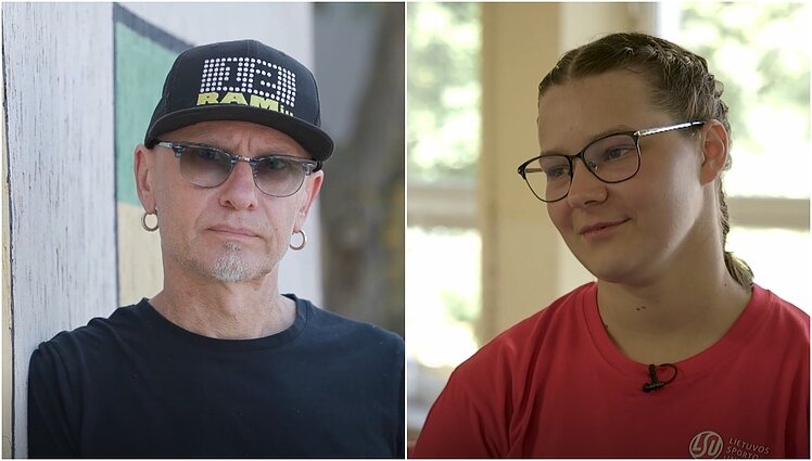 Svečiuose Nomeda. Ray Bartkaus meninis kelias ir apie profesionalų lygą kol kas negalvojanti Stonkutė