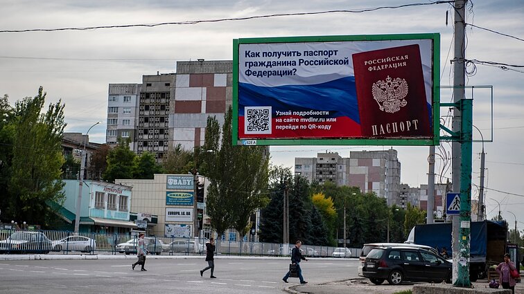 Žinios. Rusija šiandien gali pradėti pseudoreferendumus okupuotose Ukrainos teritorijose