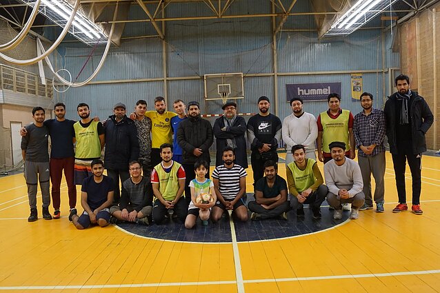 M. A. Qamaras su asociacijos „Ahmadija Lietuvoje“ nariais M. A. Qamaras su asociacijos „Ahmadija Lietuvoje“ nariais