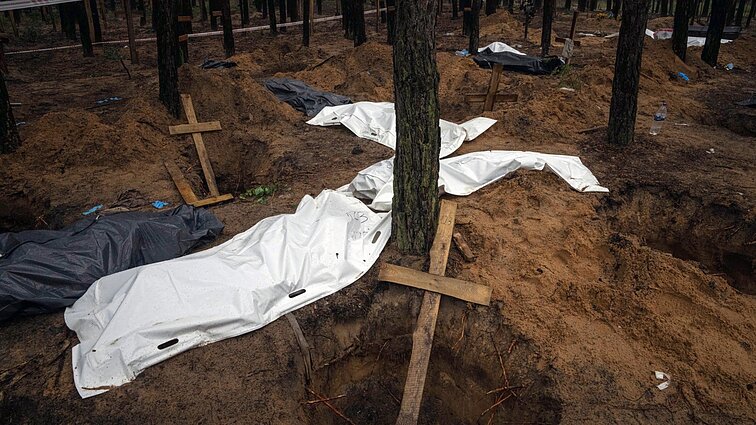 Žinios. JT tyrėjai oficialiai patvirtino, kad Ukrainoje buvo vykdomi karo nusikaltimai