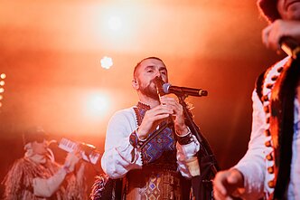 „Kalush Orchestra“ koncerto akimirka