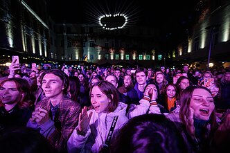 „Kalush Orchestra“ koncerto akimirka