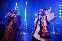 „Kalush Orchestra“ koncerto akimirka