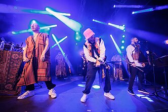 „Kalush Orchestra“ koncerto akimirka