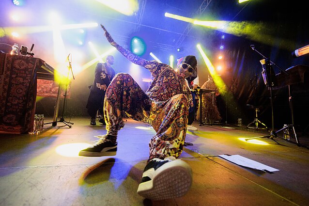 „Kalush Orchestra“ koncerto akimirka