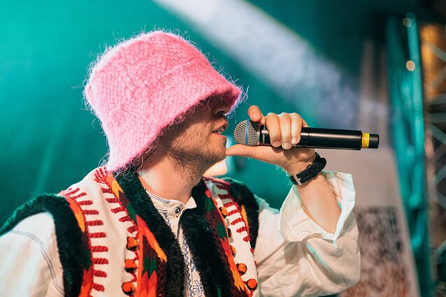 „Kalush Orchestra“ koncerto akimirka