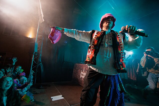 „Kalush Orchestra“ koncerto akimirka