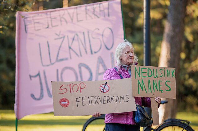 Prieš festivalį „Vilniaus fejerija“ – protestas