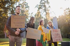 Prieš festivalį „Vilniaus fejerija“ – protestas