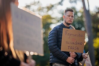 Prieš festivalį „Vilniaus fejerija“ – protestas