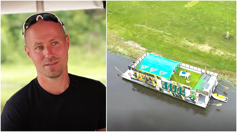 Laivą pasistatęs Nemuno ambasadorius Renatas: norėjau susikurti svajonę, kuri niekada nesibaigtų