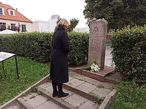 Katharina von Schnurbein lankėsi Lietuvoje Katharina von Schnurbein lankėsi Lietuvoje