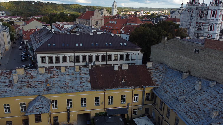Atspindžiai. Paveldo kolekcija. Istorinis pastatas Vilniaus senamiestyje
