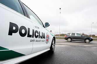 Policijos greičio reidas