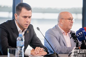 Edgaras Stankevičius ir Visvaldas Matijošaitis