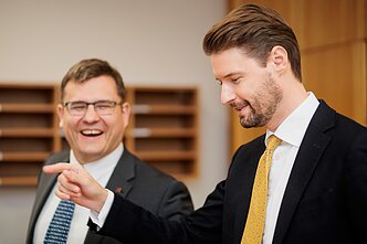 Laurynas Kasčiūnas ir Mykolas Majauskas
