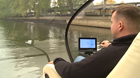 Elektrinis vandens autobusas Klaipėdoje