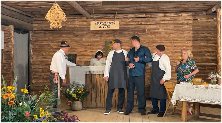 Kultūros diena. Bendruomenę subūręs Margionių klojimo teatras ir poetinis festivalis Druskininkuose