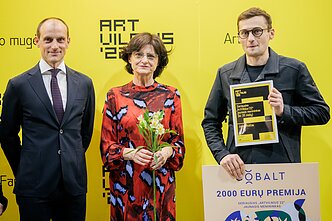 „Litexpo“ parodų ir konferencijų centre įvyko tarptautinės šiuolaikinio meno mugės „ArtVilnius’22“ atidarymo ceremonija