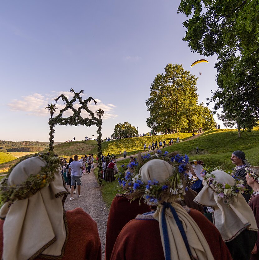 D. Umbraso  / LRT nuotr., Joninių minėjimas Kernavėje