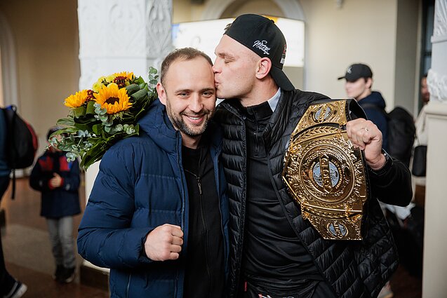 Andrius Šipaila ir Sergejus Maslobojevas