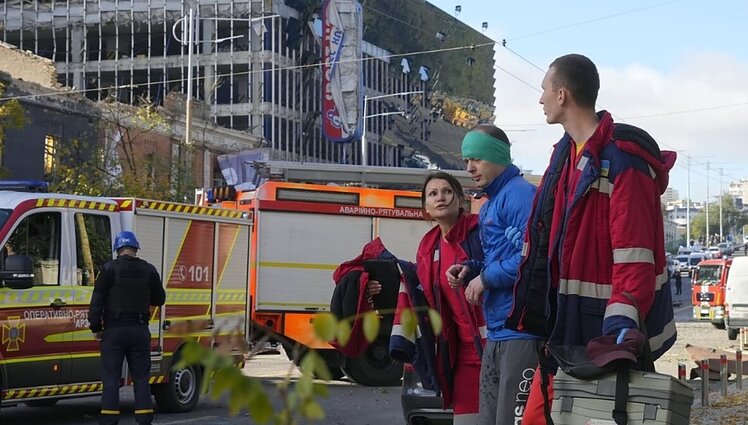 Medalinskas apie Kyjivo apšaudymą: dabar matome, kaip Krymo tilto simbolis priimamas paties Putino