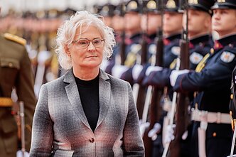 Arvydas Anušauskas susitiko su Vokietijos gynybos ministre Christine Lambrecht Arvydas Anušauskas susitiko su Vokietijos gynybos ministre Christine Lambrecht