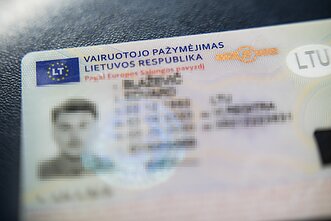 Lietuvos respublikos vairuotojo pažymėjimas Lietuvos respublikos vairuotojo pažymėjimas