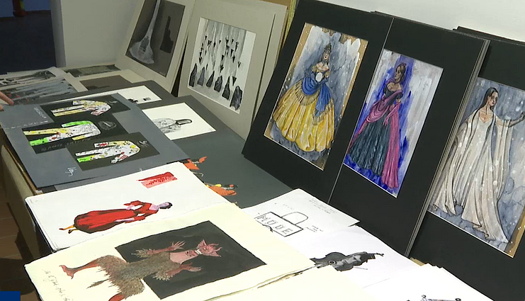 LNOBT Teatro, muzikos ir kino muziejui perdavė daugiau nei tūkstančio eskizų, piešinių, fotografijų archyvą