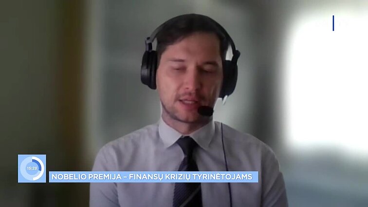 Nobelio premijų savaitė užbaigta apdovanojimu ekonomikos srityje: laureatais tapo amerikiečiai, tyrę finansines krizes