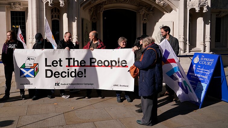 Škotijos nepriklausomybės ambicijos: JK AT svarsto naujo balsavimo nepriklausomybės teisinį pagrindą