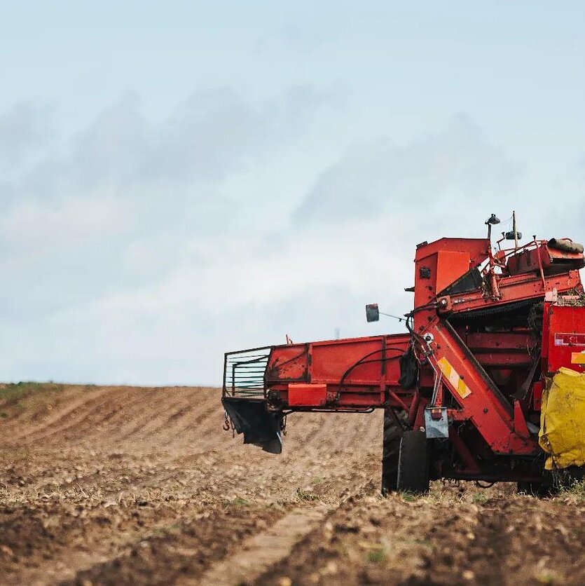 Rūta Katkevičienė, Bulvių nuėmimo kombainas