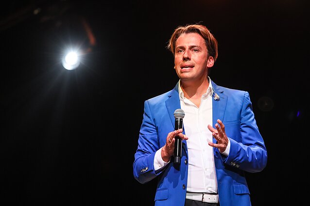 Maksimas Galkinas Vilniuje 2018 m.