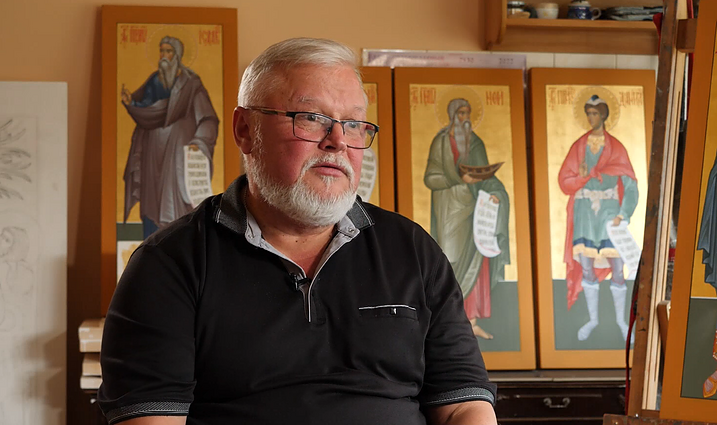 Tikėjimas ir gyvenimas. Ikonų meistras: baigdavosi darbas, o aš sėsdavau prie stalo tapyti – paskui nebesiblaškiau