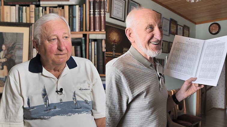 Mano pasas meluoja. Tik vėliau signataro vardą iškovojęs Stasys Kašauskas ir jokios senatvės nejaučiantis 82-ejų Pijus Brazauskas.