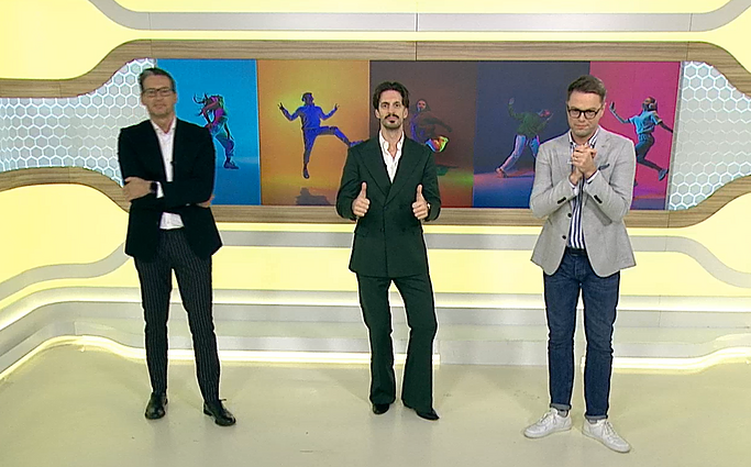 Pitrėną ir Krupavičių šokio judesių išmokęs Jarutis: ten, kur noriu, ten ir šoku