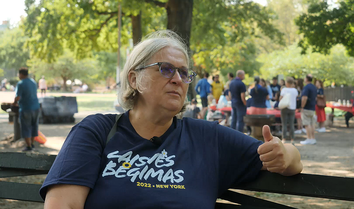 Niujorko lietuvių bendruomenės pirmininkė Gintarė JAV nori pristatyti modernią Lietuvą.