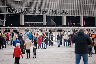 The inaugural event at the Kaunas Darius and Girėnas Stadium