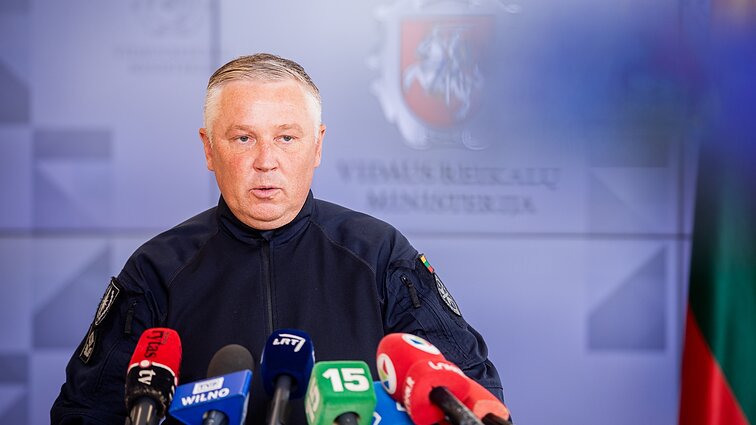 Žinios. Atleidžiamas Viešojo saugumo tarnybos vadas Ričardas Pocius
