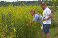 Dainius Budrys su žmona