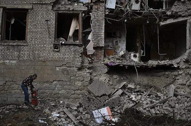 Svarbi valanda. Rusija toliau smūgiuoja Irano dronais: per savaitę sunaikinta trečdalis Ukrainos elektros stočių