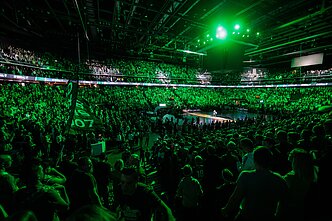 Žalgiris Arena in Kaunas.